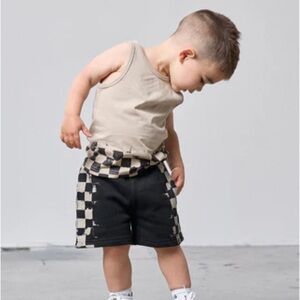 NWT Little Bipsy Checkered tank and Shorts Set